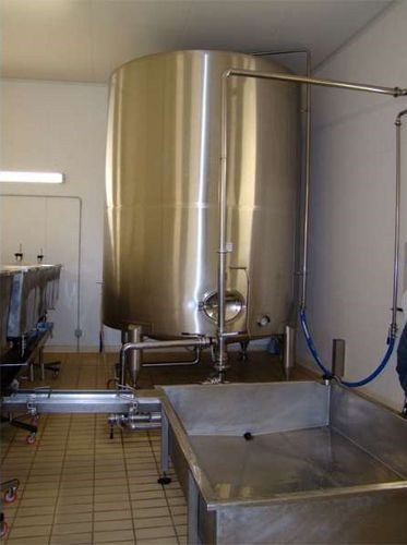 Tanque de armazenamento - Due Ci Inox Snc - para líquidos / para água / para produtos alimentares