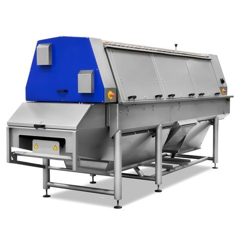 Fatiador para cenouras - TOPTAIL - Eillert B.V. - para hortaliças / automático / de piso