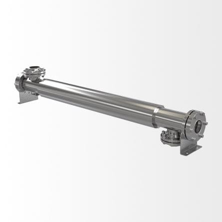 Trocador de calor de tubo duplo - Evotube U - Evoguard GmbH - líquido-líquido / compacto