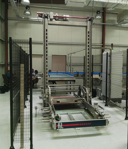 Despaletizadora de nível baixo - FL-018 - F.B.L. Food Machinery S.r.l. - para a indústria de alimentos e bebidas / para latas de conserva / para caixas