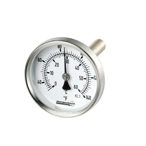 Termômetro de resistência - BT series - Hengesbach GmbH & Co. KG - com mostrador analógico / ºC / de contato