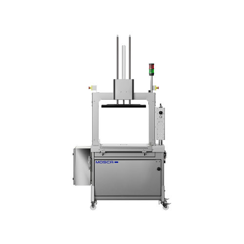 Máquina de arquear totalmente automática - SoniXs MP-6 R-VA - Mosca GmbH - para bobinas / para a indústria de alimentos e bebidas / para alimentos
