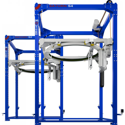 Envolvedora de anel giratório - Saturn S4 - Mosca GmbH - totalmente automática / de paletes / para materiais de construção