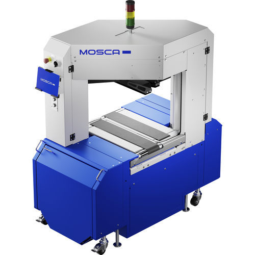 Máquina de arquear totalmente automática - SONIXS TRI-Connect - Mosca GmbH - para revistas e jornais / para fitas em polipropileno / 220 V monofásica