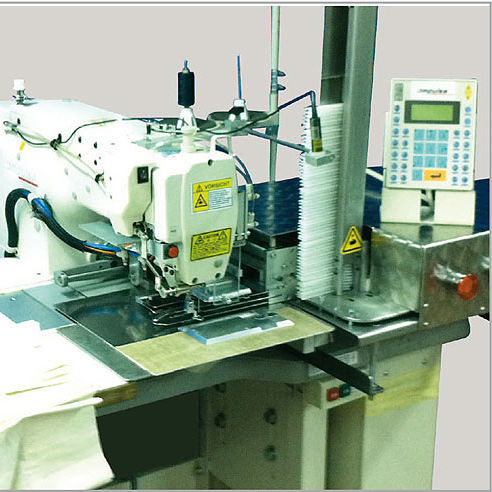 Máquina de costura de 1 agulha - Impulsa - de tecidos / fixa / automática