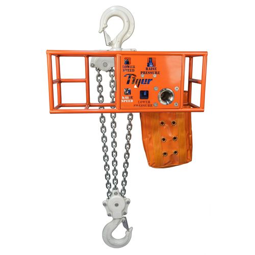 Talha manual de corrente - ROV - Tiger - hidráulica