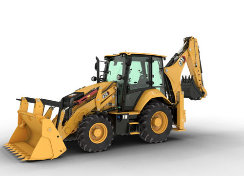 Retroescavadeira articulada - 428 - Caterpillar Equipment - convencional / a diesel