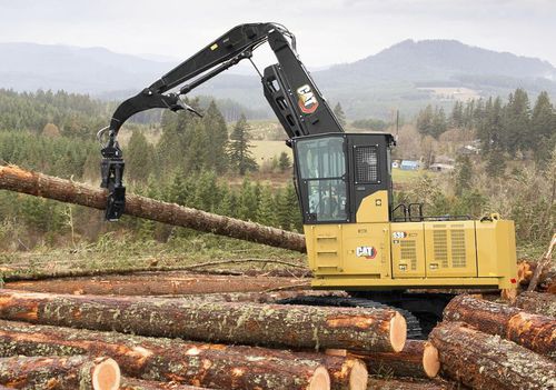 Escavadeira de médio porte - 538 - Caterpillar Equipment - de esteiras / a diesel / florestal