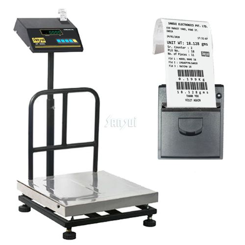 Balança com plataforma - SPP series - Sansui Electronics Private Limited - quilograma / com display LED / USB