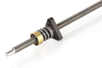 Porca de compensação de folga - LSNUT-AFAE series - Nanotec Electronic GmbH & Co. KG - para fuso trapezoidal / metálica / com rosca