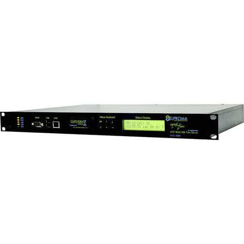 Servidor de tempo NTP - NTS-3000 - Elproma Elektronika Sp.z o.o. - PTP / IEEE1588 / TCP