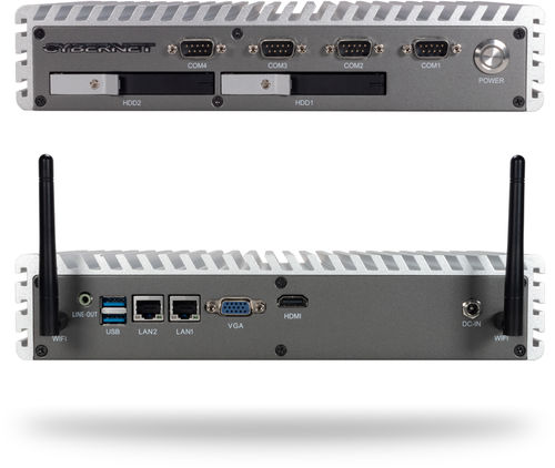 Computador sem ventilação - iPC R2 - Cybernet - box / para montagem em rack / embutido