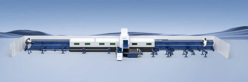 Máquina de corte rotativa - TX series - Han's Laser - a laser de fibra / para alumínio / para aço inoxidável