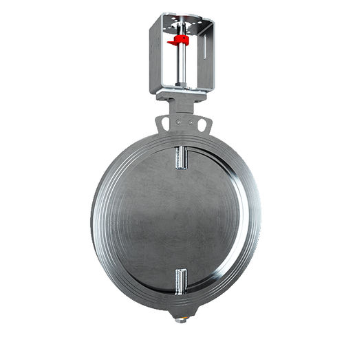 Válvula borboleta - RD  - Herberholz GmbH - com acionamento pneumático / de controle / para gás