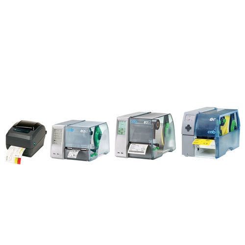 Impressora de etiquetas de transferência térmica - Schleich GmbH - de mesa / industrial