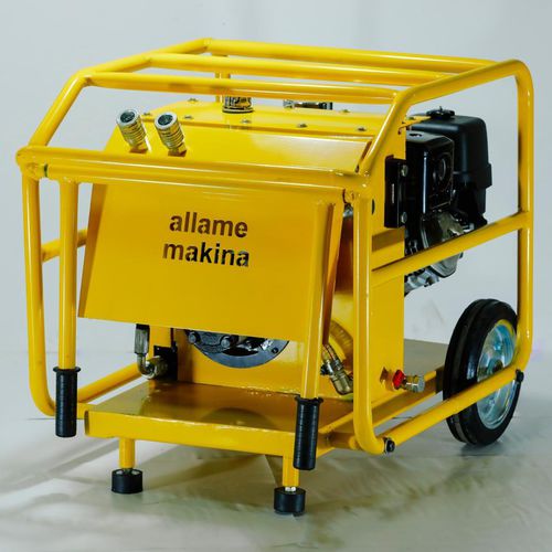 Unidade hidráulica com motor a gasolina - GHDR - Allame Makina - móvel