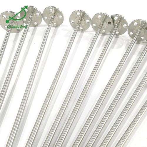 Poço termométrico flangeado - QWFTWS - Shanghai QualityWell industrial CO.,LTD. - em aço inoxidável / para sensor de temperatura