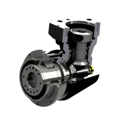 Servorredutor planetário - ADR90 - Newstart Planetary Gear Boxes Co.,Ltd. - de engrenagens helicoidais / de eixos ortogonais / com eixo de saída vertical