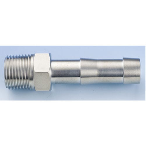 Conexão hidráulica - E-FTS - HAKKO CORPORATION - de roscar / com espigão / em aço inoxidável