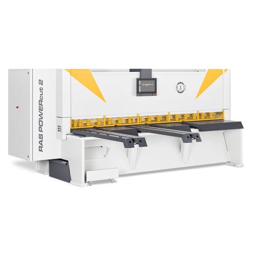 Tesoura hidráulica - POWERcut2 - RAS Reinhardt Maschinenbau GmbH - para chapas / automática / de precisão