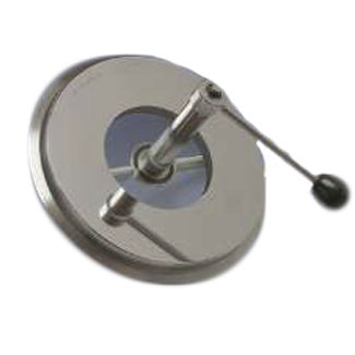 Visor de fluxo em aço inoxidável - 80.SW - Visilume Ltd - em vidro borossilicato / em vidro fundido / com limpa-vidro