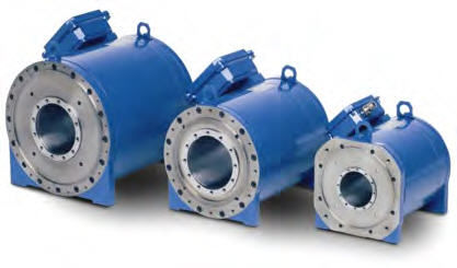 Motor de torque síncrono - LTS Sincrovert® - OEMER - CC / de ímãs permanentes / com refrigeração líquida