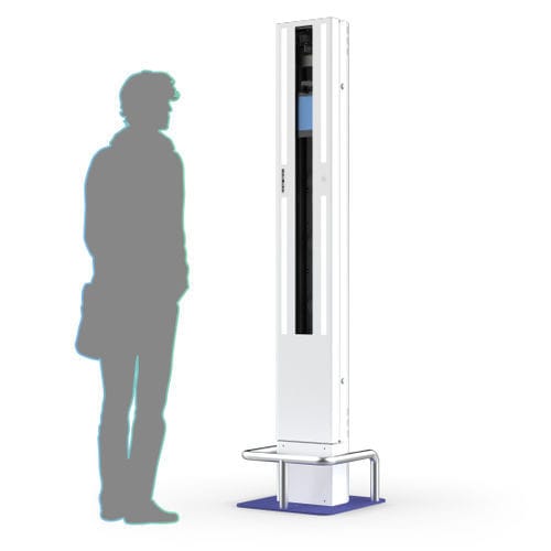 Terminal para controle de acesso - CT1 - DERMALOG Identification Systems GmbH - com touch screen / de piso / de parede