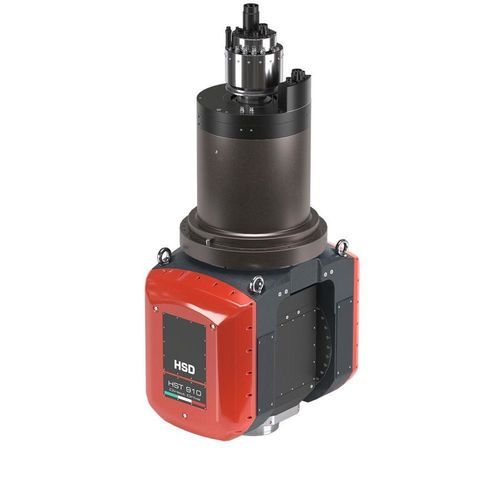 Cabeçote angular para a indústria - HST910 DS - HSD - de fresagem / motorizado / orientável