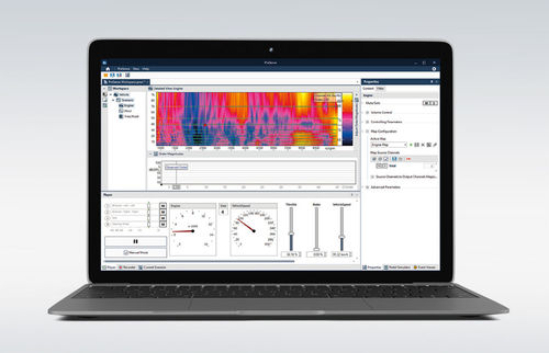 Software de análise NVH - PreSense - HEAD acoustics GmbH - de simulação / de simulação de ruído / de prototipagem virtual