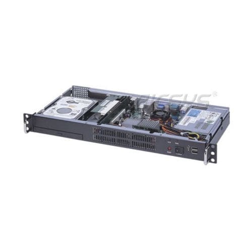Gabinete para montagem em rack - NDS-102M series - AICSYS Inc - 19" / 1U / endurecido