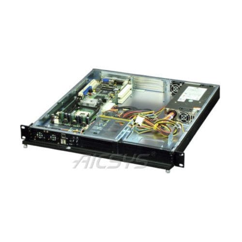 Gabinete de PC para montagem em rack - RCK-104BA - AICSYS Inc - 19" / 1U / de backplane