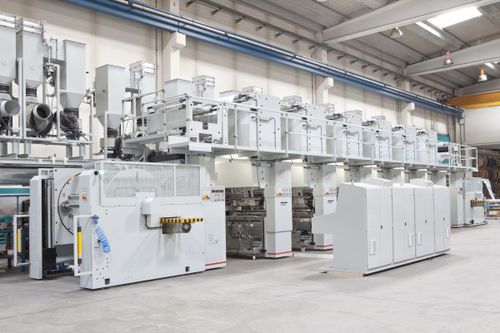 Máquina de impressão por rotogravura - TITANIA series - GIAVE S.a - para embalagens / automática / de alta velocidade