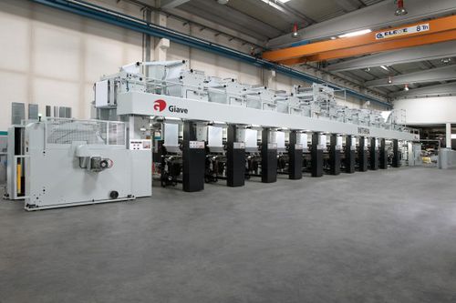 Máquina de impressão por rotogravura - EDLOS series - GIAVE S.a - para etiquetas / para embalagens / automática