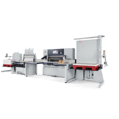 Sistema de corte para papel - 160 - POLAR Cutting Technologies GmbH - com controle digital / para aplicações industriais / de carga automática