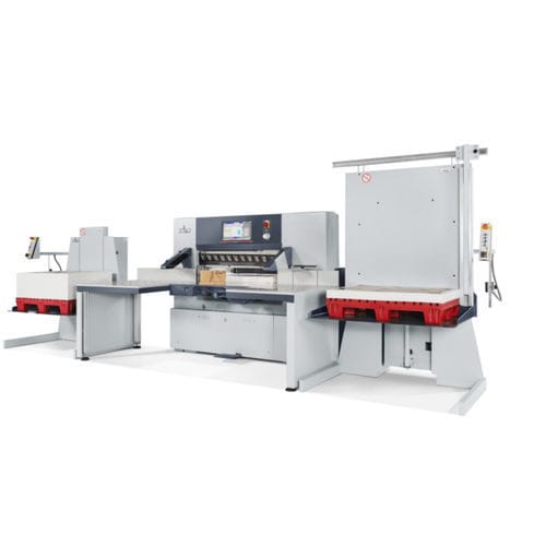 Sistema de corte para papel - 120 - POLAR Cutting Technologies GmbH - com controle digital / empilhador / para aplicações industriais