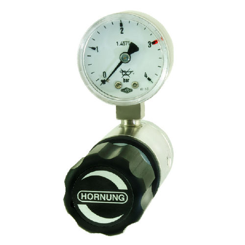 Regulador de pressão para gás - HP 410 - Hornung GmbH - para gás aquecido / de diafragma / de simples estágio