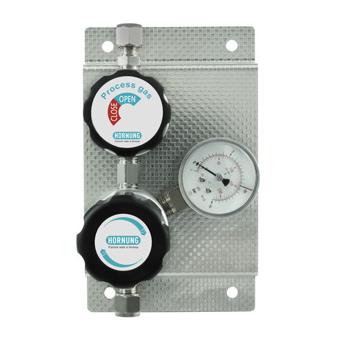 Regulador de pressão para gás - HP 450 - Hornung GmbH - de diafragma / de simples estágio / em aço inoxidável