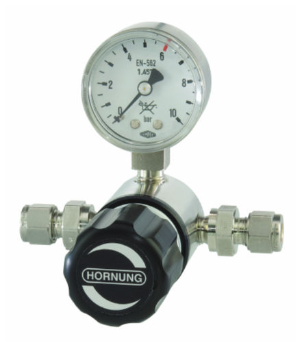 Regulador de pressão para gás - HP 310 - Hornung GmbH - para gases nobres / de diafragma / de simples estágio