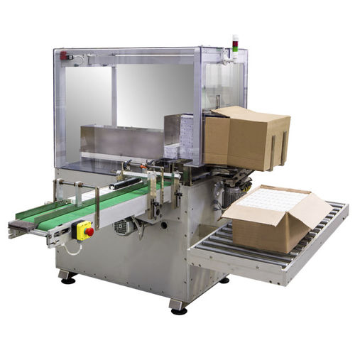 Encaixotadora lateral - CM100 - Monolab Srl - para produtos farmacêuticos / para caixas de papelão / para embalagens tipo blister