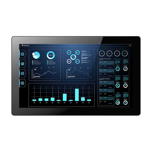 Painel PC LCD - DPC-9185 - Darveen Co., Ltd. - com tela sensível ao toque capacitiva PCAP / com tela sensível ao toque resistiva com 5 fios / 18,5"