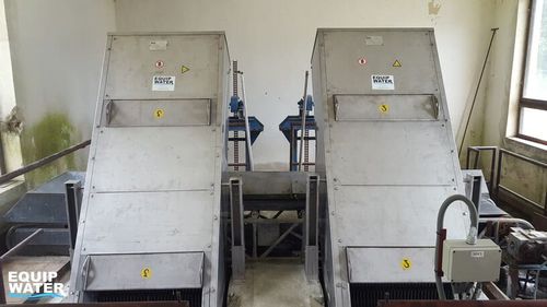 Limpa-grades de escada - EQUIP STEP - Equipwater - para o tratamento de águas residuais