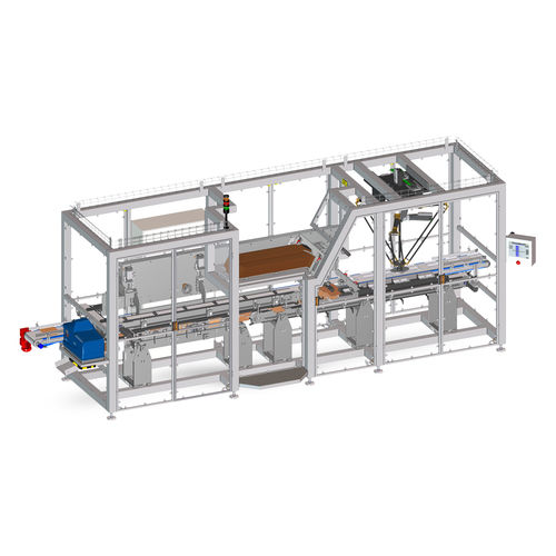 Envolvedora horizontal - MG Tech - automática / para tabuleiros / para produtos cosméticos