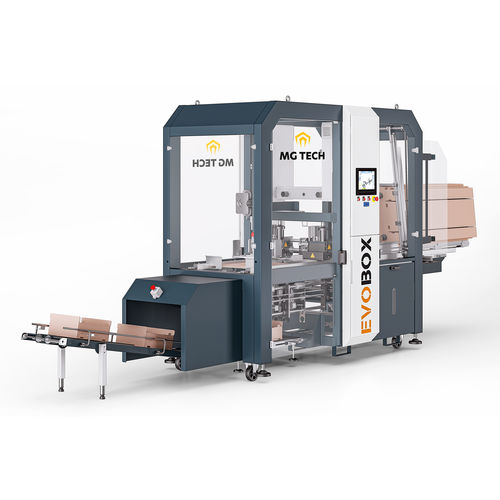 Formadora de caixas automática - Evobox - MG Tech - semiautomática
