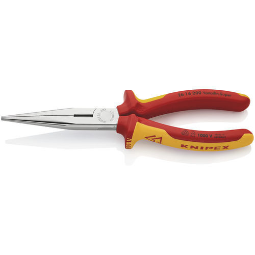 Alicate de corte lateral - 26 16 200 - KNIPEX - para arame / para cabos / em aço