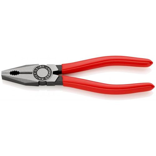 Alicate universal - 03 01 180 - KNIPEX - para arame / para cabos / em aço
