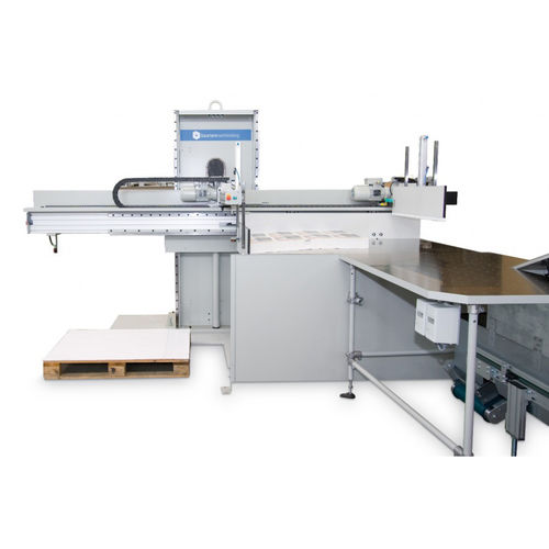 Empilhador para caixas de papelão - BA Series - Baumann Wohlenberg - para papel / automático