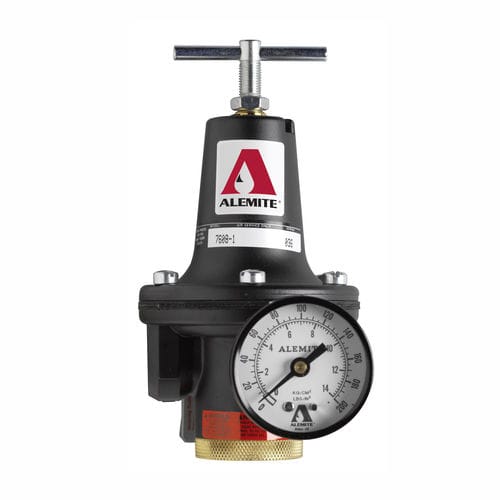 Regulador de pressão para ar comprimido - 760x series - Alemite - de simples estágio / industrial