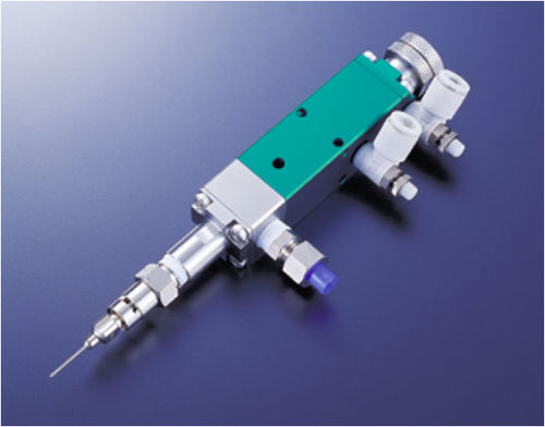 Válvula dosadora de agulha - V series - Musashi Engineering Europe GmbH - de pistão / de diafragma / de precisão