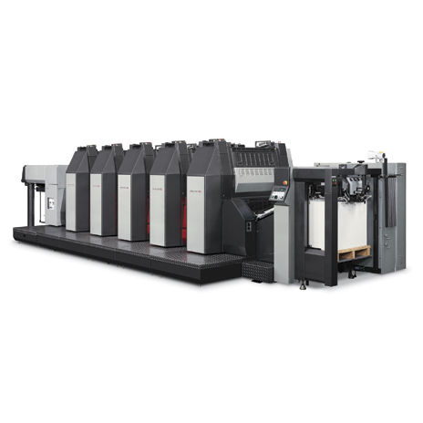 Impressora offset plana - 75DI® - presstek - de médias dimensões / por via úmida / de 4 cores