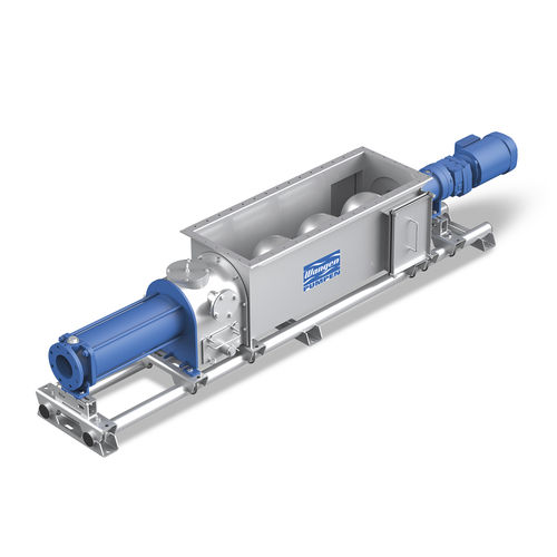 Bomba de parafuso excêntrico - BIO-MIX - WANGEN PUMPS - de lama / com motor elétrico / autoescorvante